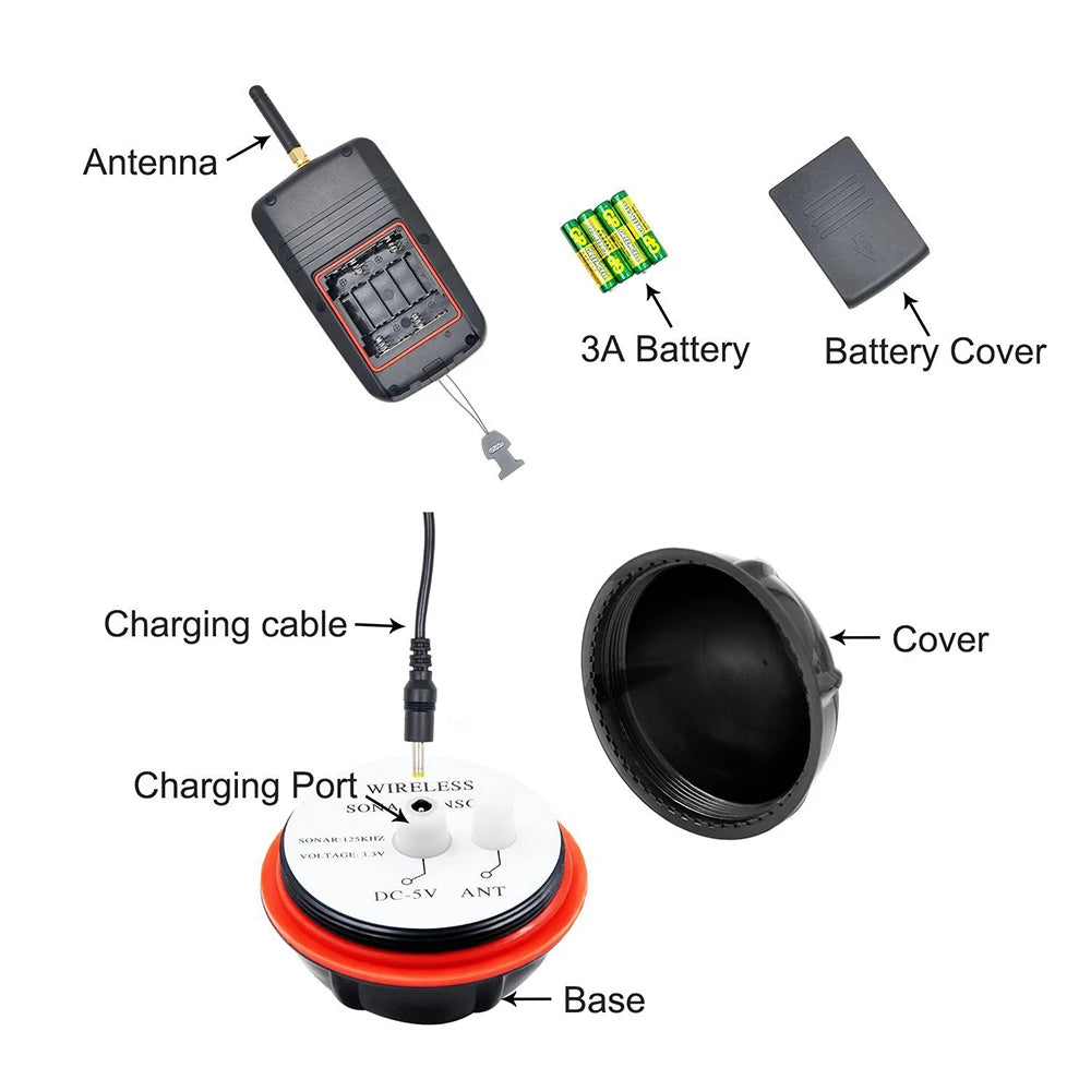 SonarCast328 – Wireless Smart Fish Finder