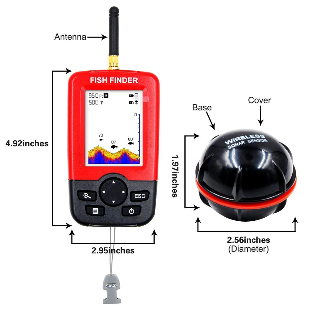 SonarCast328 – Wireless Smart Fish Finder