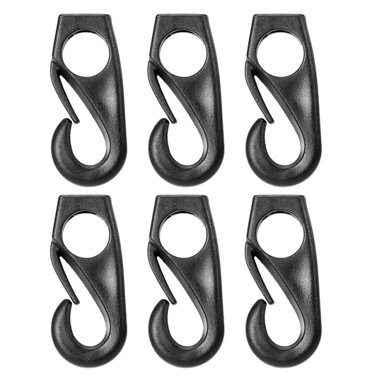 Nylon Bungee Cord Clip Hooks (6-Pack)