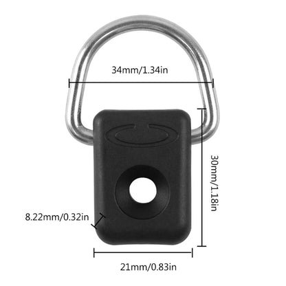 Kayak D-Ring Tie-Down Set (10-Pack)