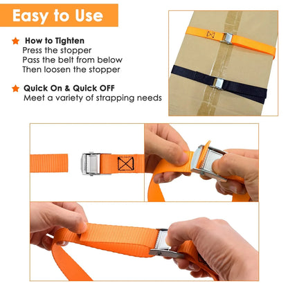 Kayak Tie-Down Tensioning Straps