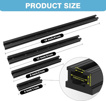 Track Mounting Bar for Kayak Accessories